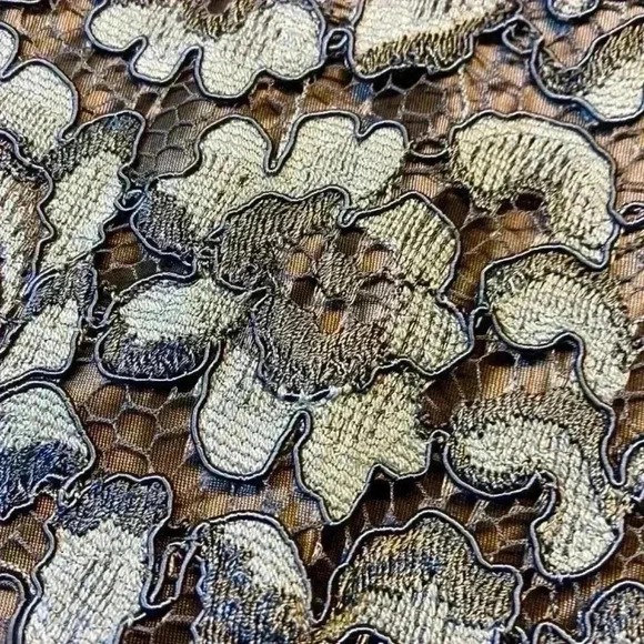 Zara Women Size Small Blue Lace Lined Mini Skirt NWOT - Picture 4 of 4